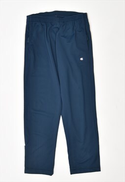 Vintage 00'Y2K Champion Tracksuit Trousers Blue