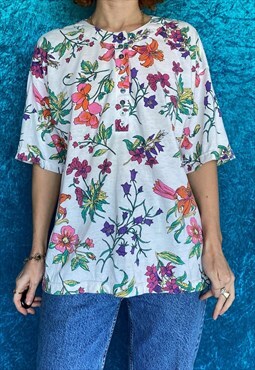 Vintage Floral T Shirt 