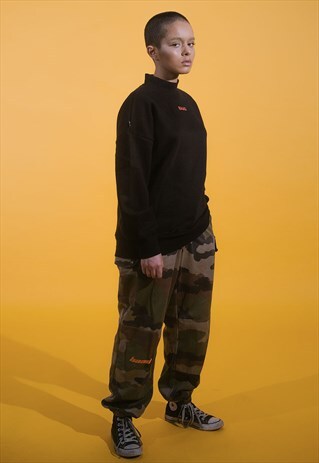 CAMO TROUSERS /BAAD RECYCLED MILITARY TROUSERS