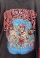 GUNS N ROSES 1992 TOUR TEE USE YOUR ILLUSION BLACK MENS L