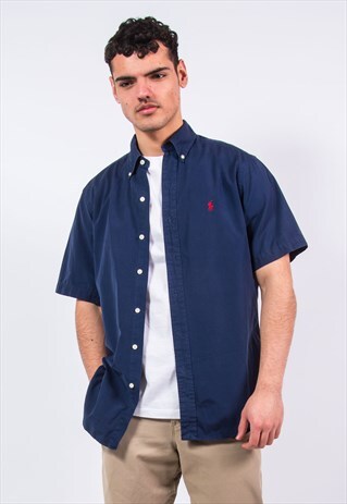 VINTAGE RALPH LAUREN SHORT SLEEVE SHIRT