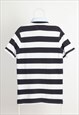 VINTAGE TOMMY HILFIGER STRIPED POLO SHIRT LOGO 