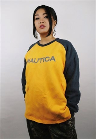 NAUTICA CREW NECK JUMPER SWEATER SWEATSHIRT