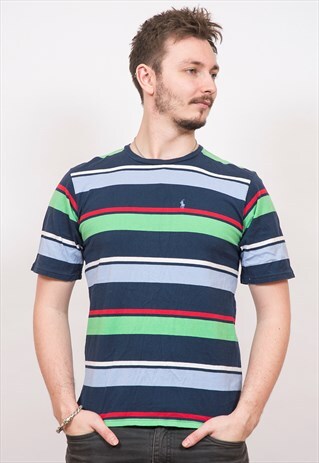 RALPH LAUREN STRIPED T SHIRT