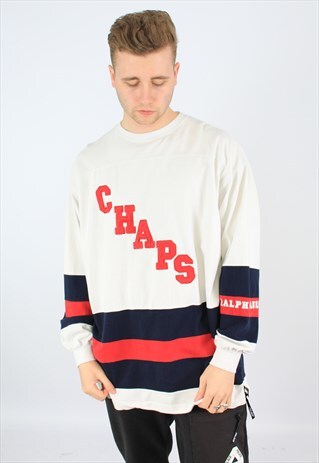 RALPH LAUREN CHAPS LOGO SWEATSHIRT