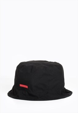 Prada Black Nylon Bucket Hat