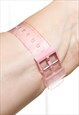 CASIO MQ-24 CLEAR PINK ANALOGUE WATCH (JAPAN IMPORT)