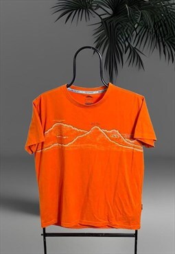 Vintage Tresspass Alpin Orange Performance T-shirt 