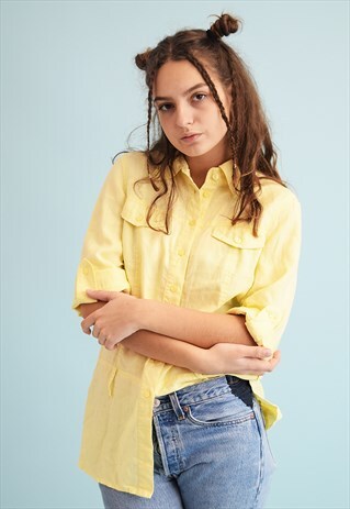 90'S RETRO MINIMALIST PASTEL OVERSIZED SHIRT TOP