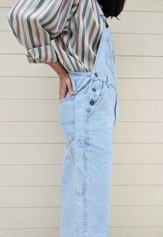 90S VINTAGE DENIM OVERALLS DUNGAREES