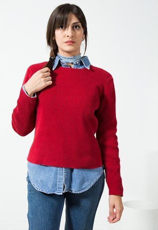 ON SALE VINTAGE 80S POLO RALPH LAUREN KNITWEARR / S0287