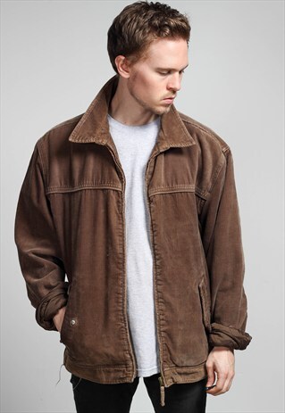 VINTAGE CORDUROY SHERPA JACKET