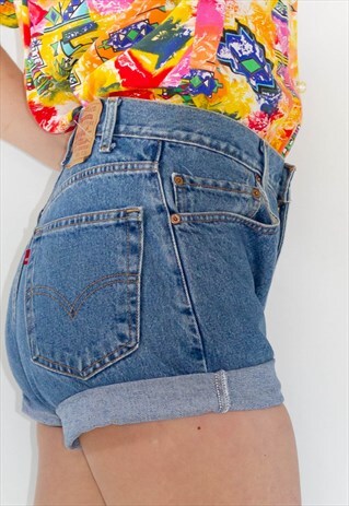 high waisted mom shorts levis