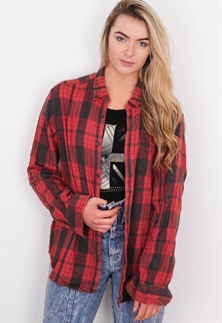 VINTAGE FLANNEL SHIRT CVFS40