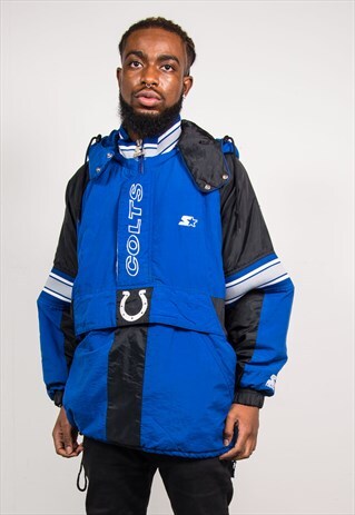 90'S VINTAGE STARTER INDIANAPOLIS COLTS NFL PADDED JACKET