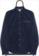Vintage EDC Navy Corduroy Shirt Womens