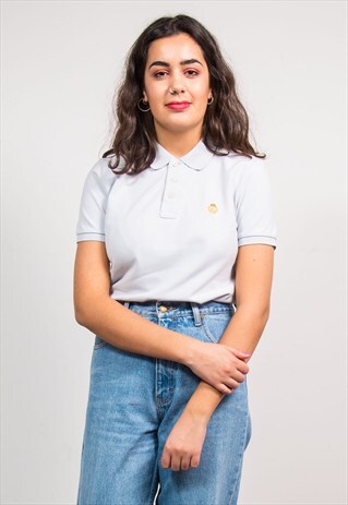 90'S VINTAGE GREY RALPH LAUREN POLO T-SHIRT