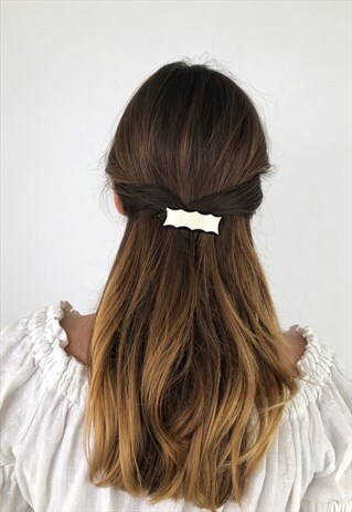VINTAGE 60'S HAIR BARRETTES MOD HAIR CLIP