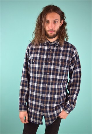 VINTAGE 90'S CHECKED SHIRT