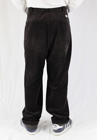 MENS VINTAGE RALPH LAUREN TROUSERS W38 L30 CORDUROY 90'S