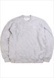 Vintage  Wundou Sweatshirt Heavyweight Plain Crewneck Grey