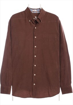 Vintage 90's Peter Millar Shirt Corduroy Long Sleeve Button 