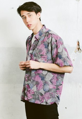 VINTAGE 90S PATTERNED SHIRT
