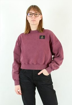 Air Jordan Loose Jumper Cropped Sweatshirt Sweater Pullover