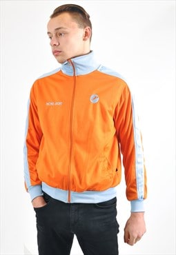 Vintage 90's track jacket in orange