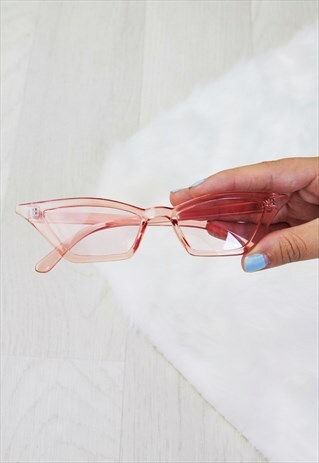 NEVADA PINK CAT EYE SUNGLASSES
