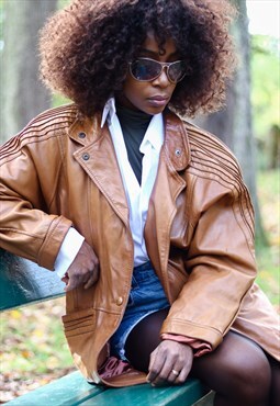 Vintage jacket in genuine leather Pellissimo