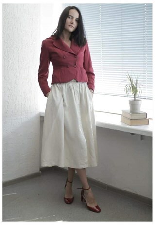 VINTAGE 90'S RED LONG SLEEVE JACKET