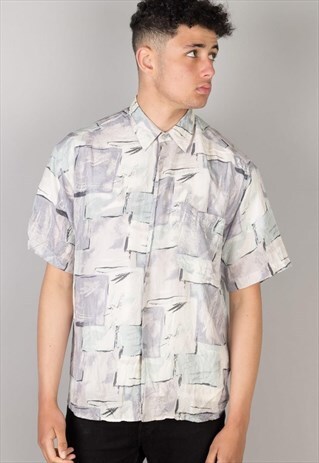 VINTAGE PATTERN SHIRT PTS217