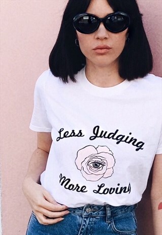 LESS JUDGING MORE LOVING / T-SHIRT