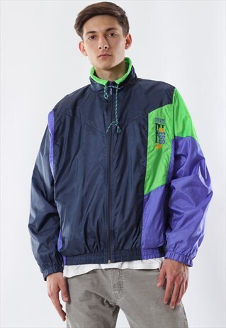VINTAGE NIKE TRACKSUIT 90S BLUE GREEN