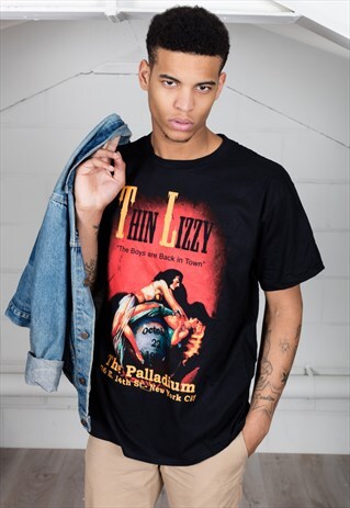 THIN LIZZY THE BOYS ARE BACK IN TOWN UNISEX T-SHIRT