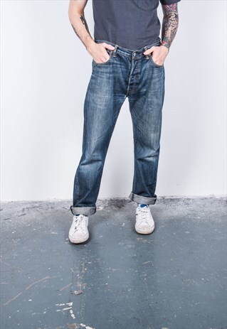 VINTAGE BLUE LEVI'S 501 JEANS