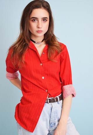 80'S STRIPED OVERSIZED MARIMEKKO NEW DEADSTOCK SHIRT