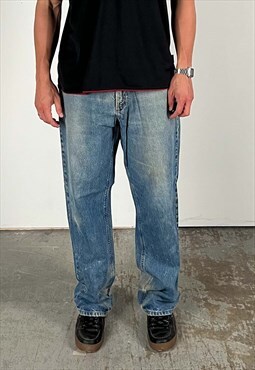 Vintage Carhartt Jeans (Loose Fit) Men's Mid Blue