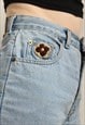 VINTAGE LEVIS HIGH WAISTED JEANS BLUE W27