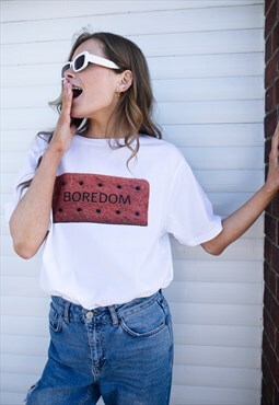 Boredom Women's Biscuit Graphic T-Shirt