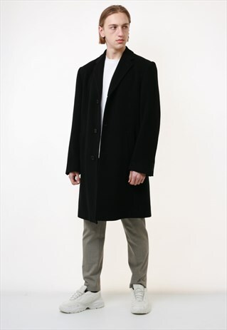 LIBERTY WOOL VINTAGE PADDED TRENCH OLDSCHOOL COAT 18274