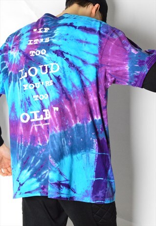 VINTAGE 90S TIE DYE FESTIVAL PARTY T-SHIRT