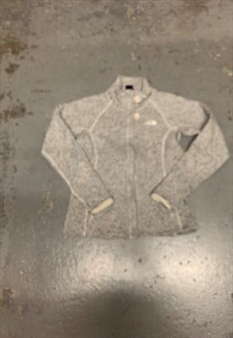 The North Face Fleece Full Zip Sweatshirt with Logo