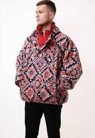 90S VINTAGE O'NEILL OLDSCHOOL SHELL 1/4 ZIP JACKET 16551