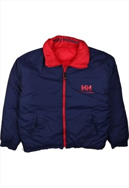 Vintage 90's Helly Hansen Puffer Jacket Lightweight Full Zip