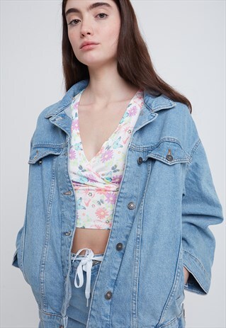 DENIM JACKET - LIGHT DENIM BLUE
