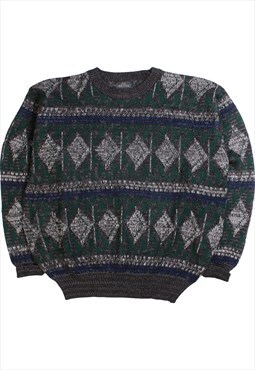 Vintage  Sir William Jumper / Sweater Knitted Crewneck Green