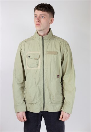 VINTAGE 90'S KHAKI JACKET