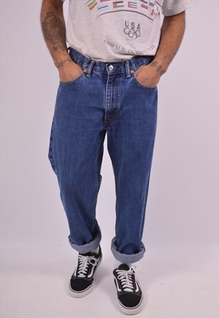 VINTAGE LEVI'S 55JEANS SLIM FIT BLUE